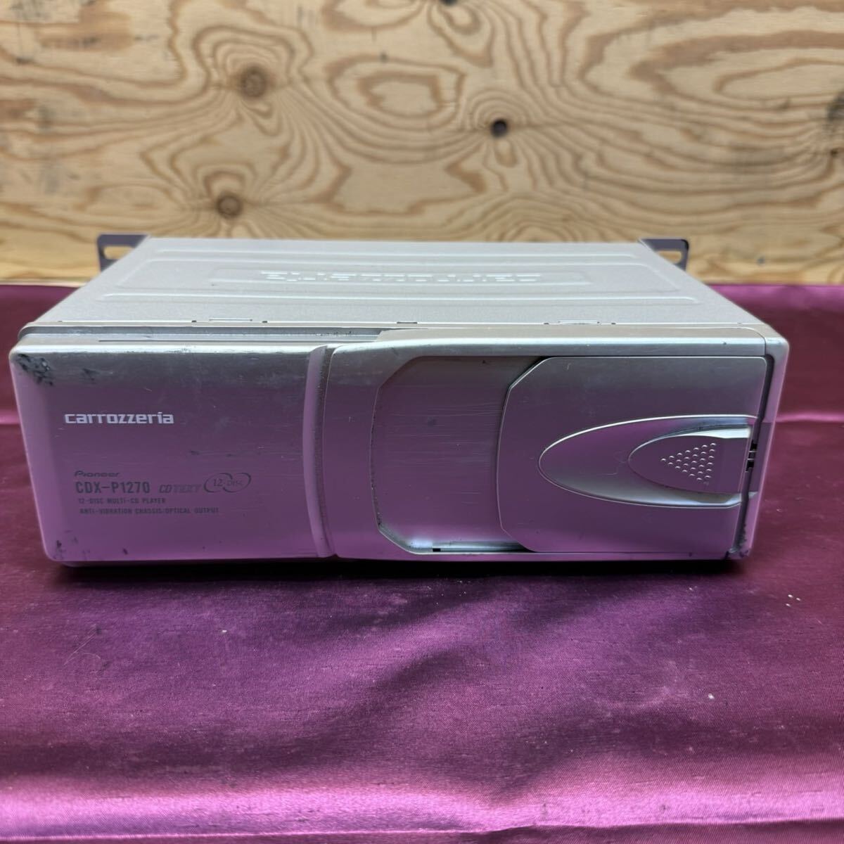R81094 Pioneer carrozzeria CDX-P1270 12ディスク マルチ CDプレイヤー パイオニア カロッツェリア カーオーディオ 12連奏 旧車