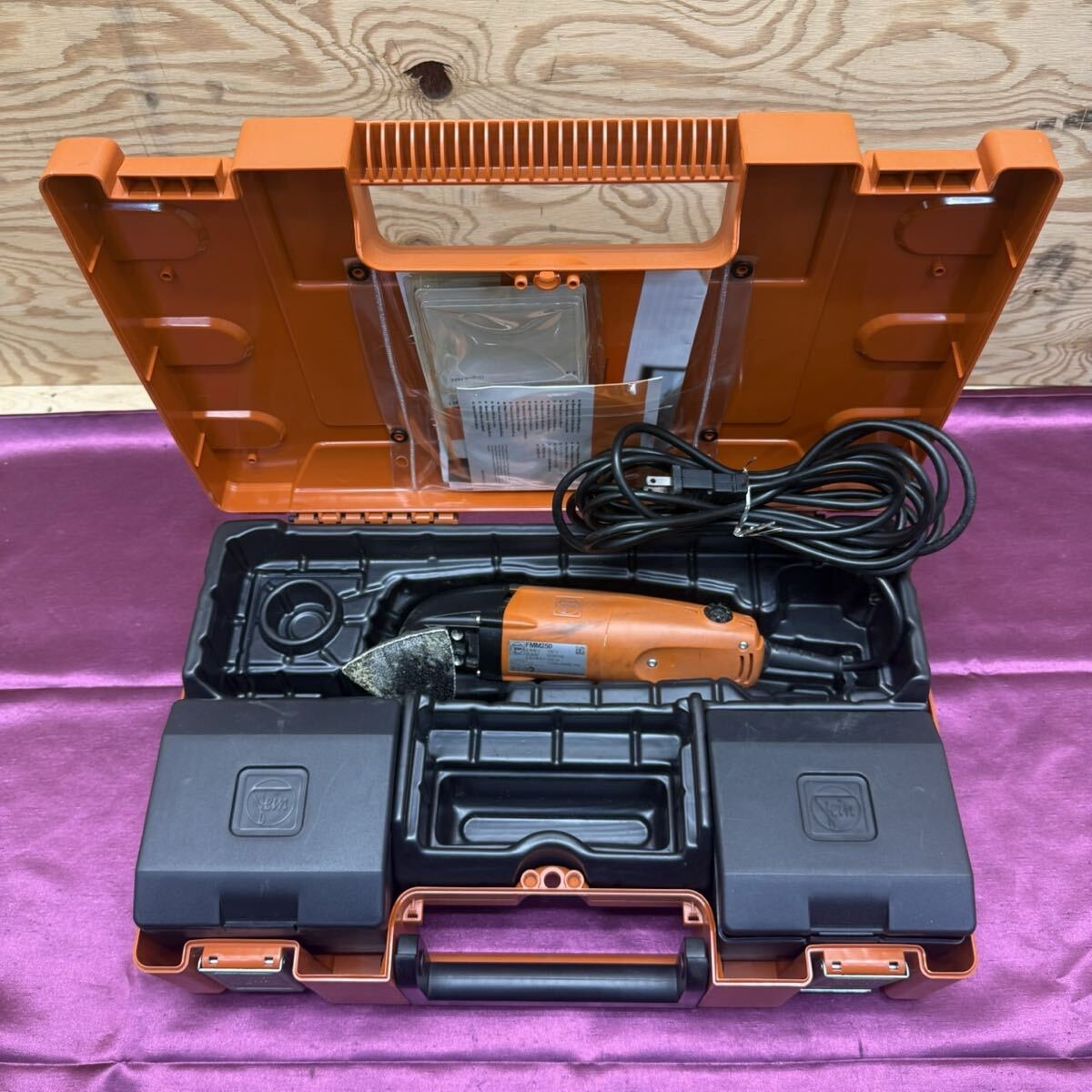 R81563 FEIN FMM250 マルチツール マルチマスター ファイン 角ノコ 電動工具 DIY 工作 道具