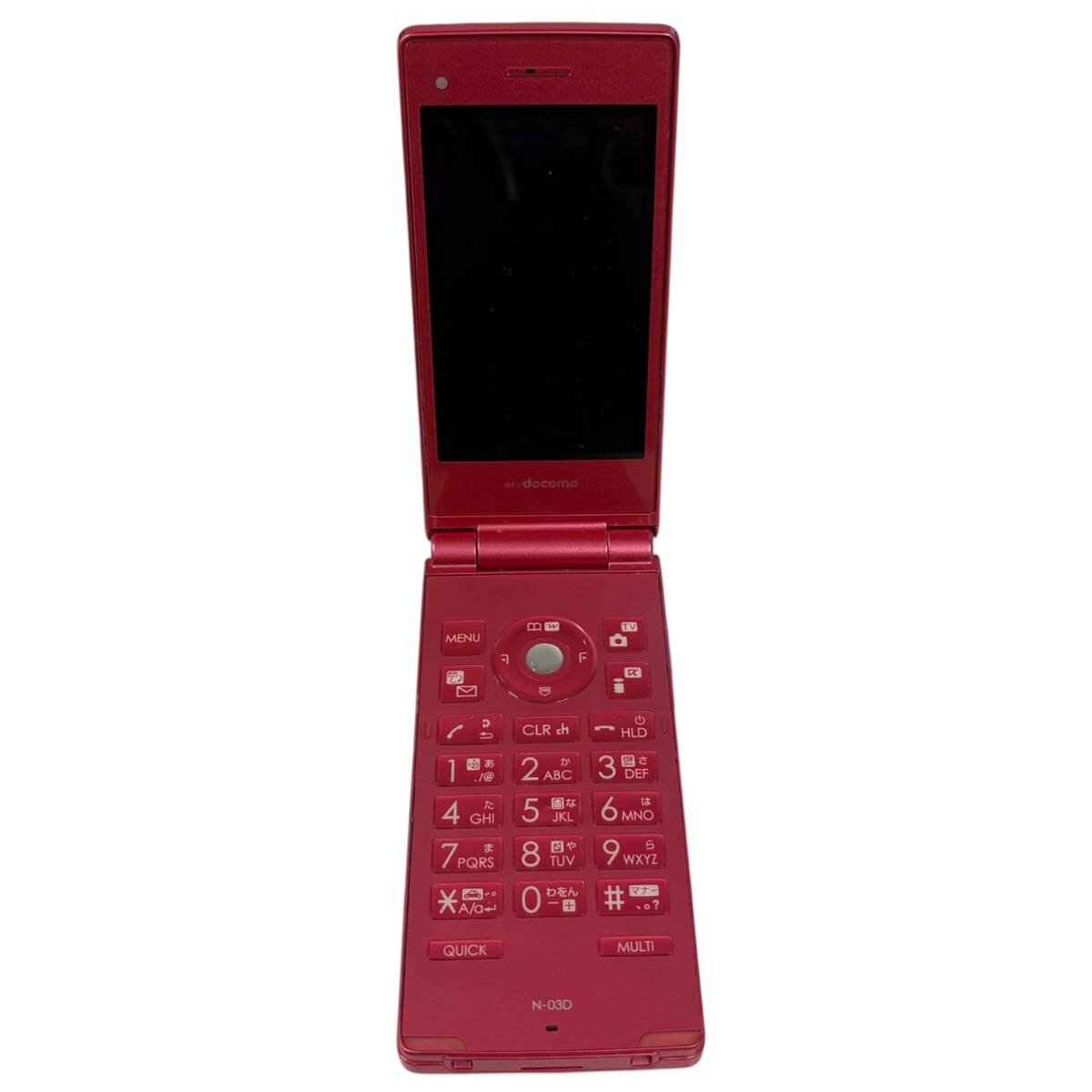 NTT docomo ドコモ N-03D NEC 携帯電話 ガラケー ピンク 