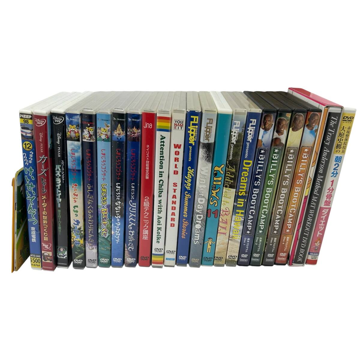 1円スタート DVD まとめ Disney PIXAR トレーニング エクササイズ サーフィン しまじろうコンサート 　動作未確認