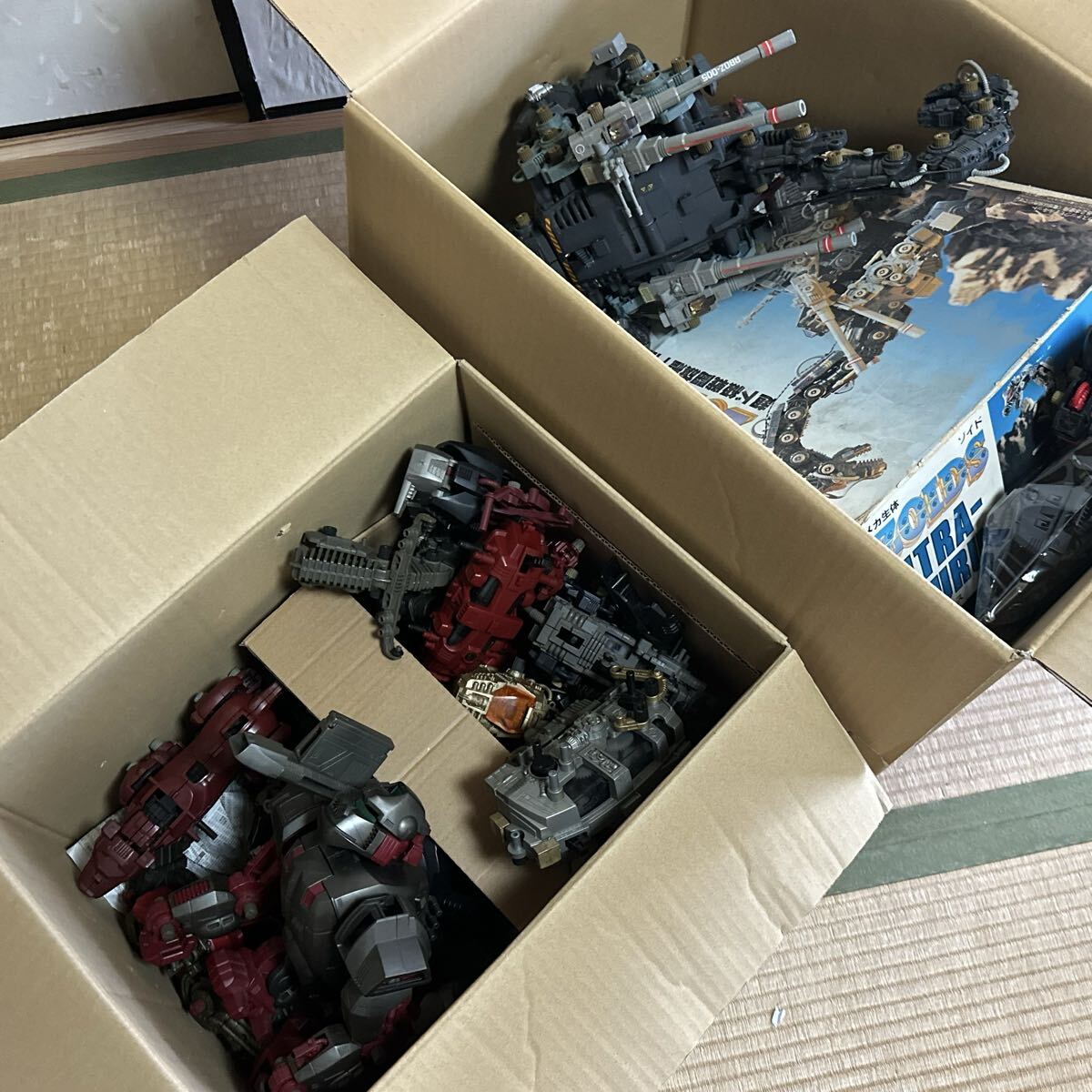 1円〜 当時物 ZOID ゾイド 大量 まとめ プラモデル パーツなど 2個口発送 詰め合わせ