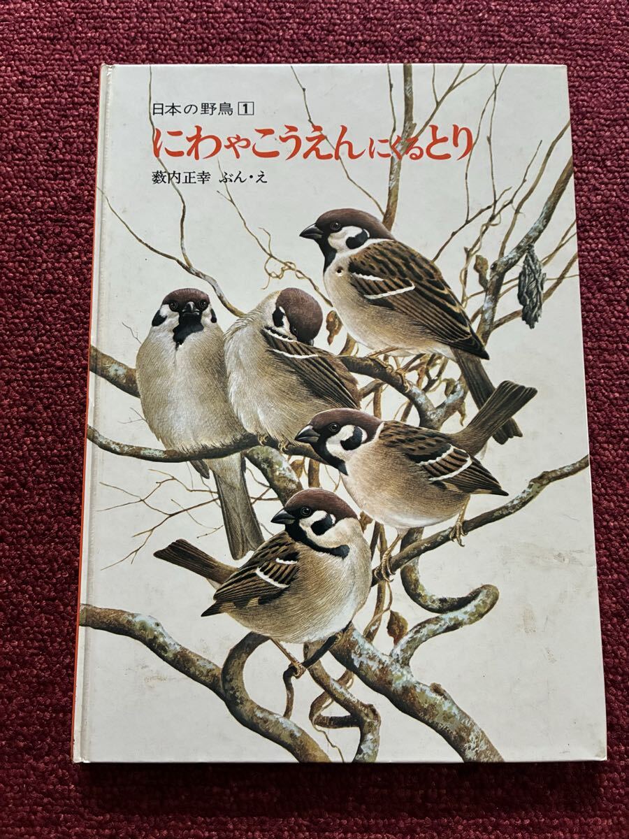 日本の野鳥1 にわやこうえんにくるとり 薮内正幸 福音館書店