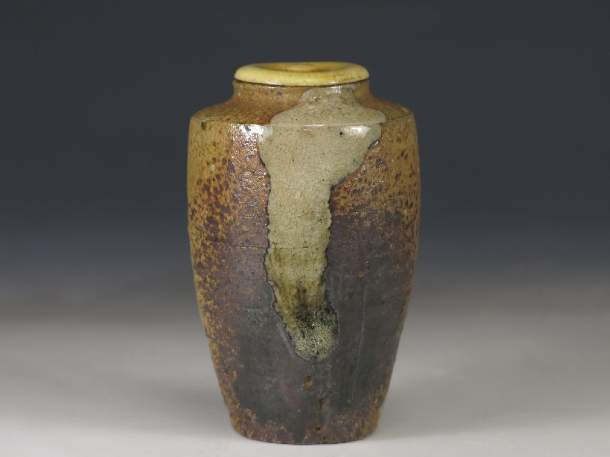 古美術 時代 古信楽茶入 茶道具 時代物 骨董品 758