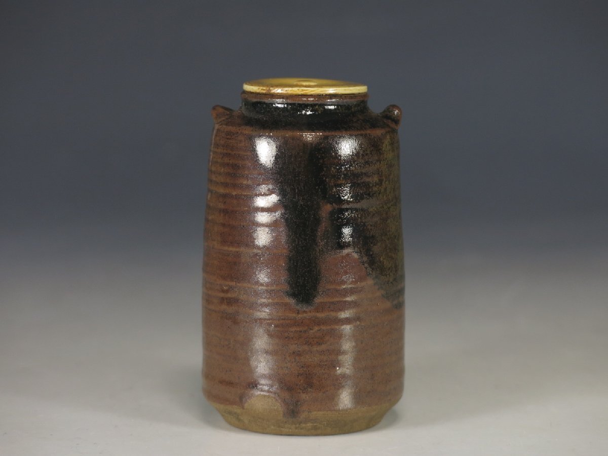 古美術 時代 古瀬戸茶入 茶道具 時代物 骨董品 757