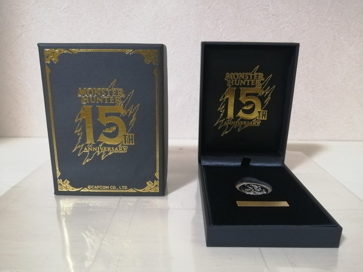 【限定品】1ゼニーメダル　グッズ付きチケット限定　モンスターハンター15周年展