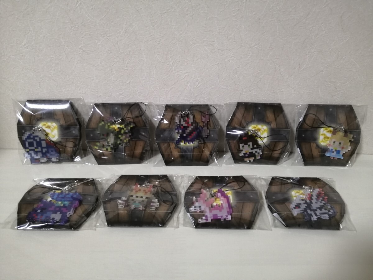 【イーカプコン限定特典】全9種セット　レンキンスタイル　アクリルドットマスコット　モンスターハンターダブルクロス