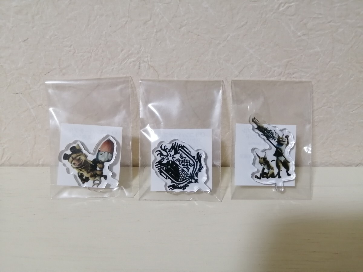 【未開封】全３種セット　コンパーチブルアクリルスタンド　カプコンフィギュアビルダー　モンスターハンター