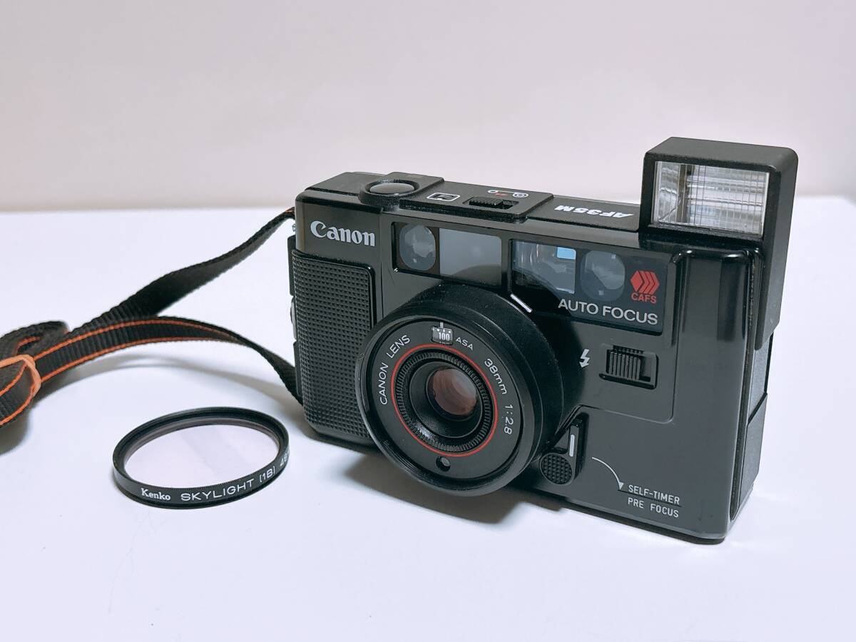 美品・動作品　Canon キヤノン AF35M コンパクトフィルムカメラ CANON LENS 38㎜ 1:2.8