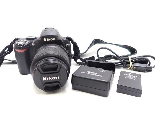 ★ デジタル一眼 ★ Nikon ニコン D40 Nikon AF-S DX NIKKOR ED18-55mm 1:3.5-5.6GⅡ