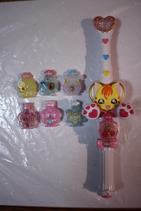 【プリキュア】ヒーリングっどプリキュア　ヒーリングステッキ　エレメントボトルセット