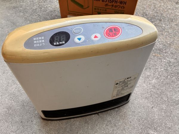 Rinnai リンナイ ガスファンヒーター RC-155E-1 都市ガス 13A12A 7～9畳 2002年製
