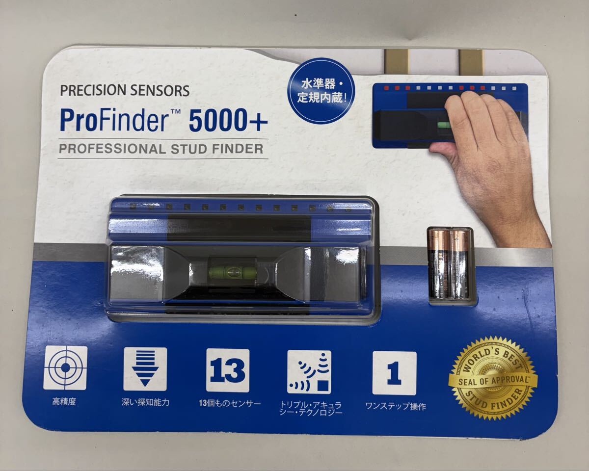 Precision Sensors フランクリンセンサー 5000+ 壁裏センサー 活電線メーター搭載 プロ用下地センサー米国特許下地探し間柱 下地チェッカー