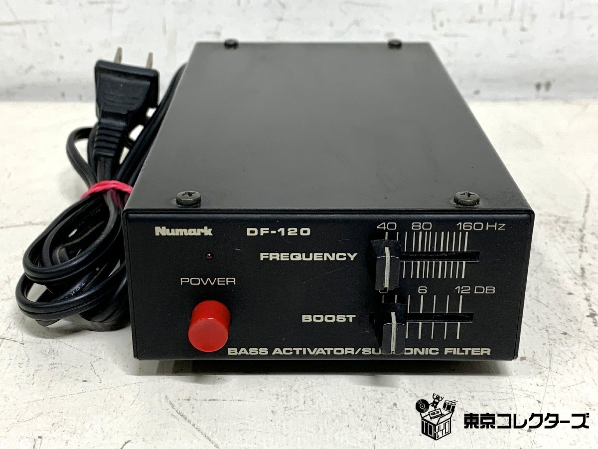 Numark DF-120＜通電のみ確認＞ベースアクティベーター サブソニックフィルター □