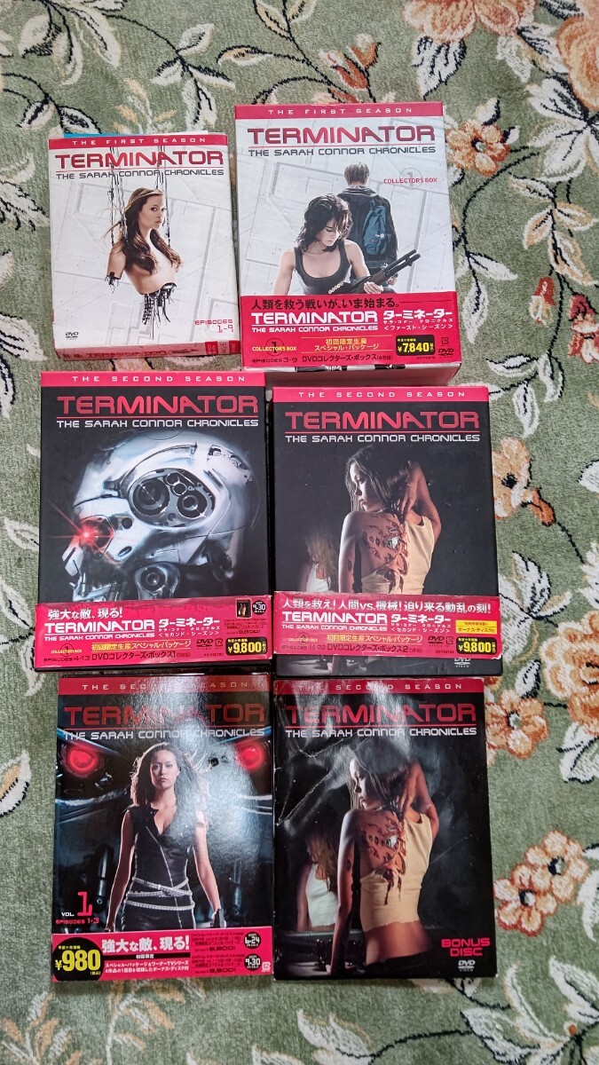 海外ドラマDVDまとめ ターミネーター サラ・コナークロニクルズ シーズン1,2 ダブりあり　詳細画像にて要確認