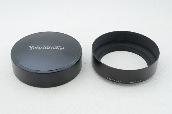 Voigtlander LH-40 IIs レンズフード Lens Hood Cap Ultron 40mm f2 SLII S 7327#J 美品