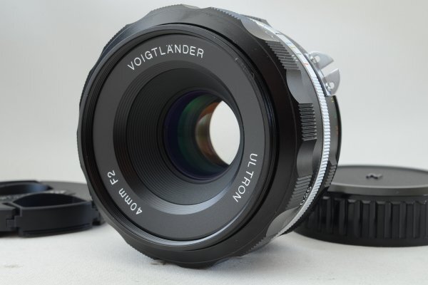 フォクトレンダー Voigtlander Ultron 40mm f2 Aspherical SL IIs Nikon Ai-s ニコン F 美品 7327#J