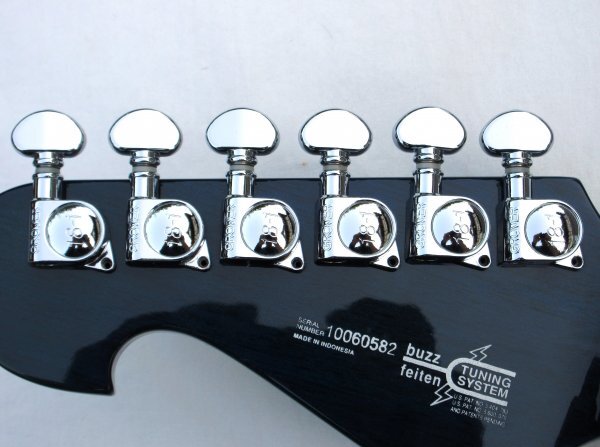 GROVER　グローバー　305　6連ペグ　クローム　程度上　2010年製Washburn X50PROVK