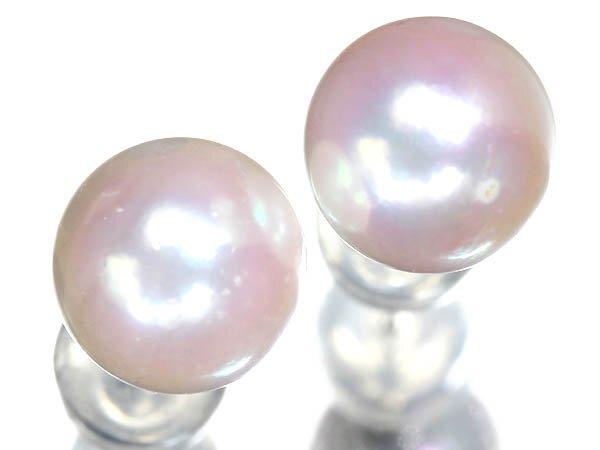 M18352.3S【1円～】新品【RK宝石】≪Pearl≫ アコヤ真珠 大粒 約7.2ｍｍ珠 / 7.2ｍｍ珠 Pt900 高級ピアス パール