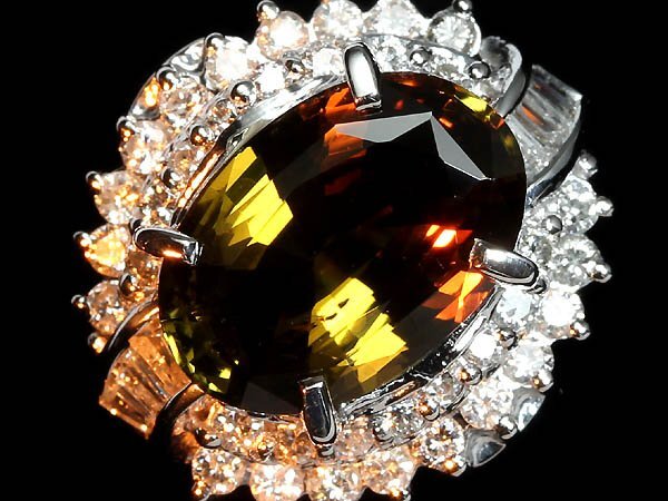 IML18334SS【1円～】新品【RK宝石】超希少! 極上アレキサンドライト 超特大4.288ct! 極上ダイヤモンド 0.71ct Pt900 超高級リング ダイヤ