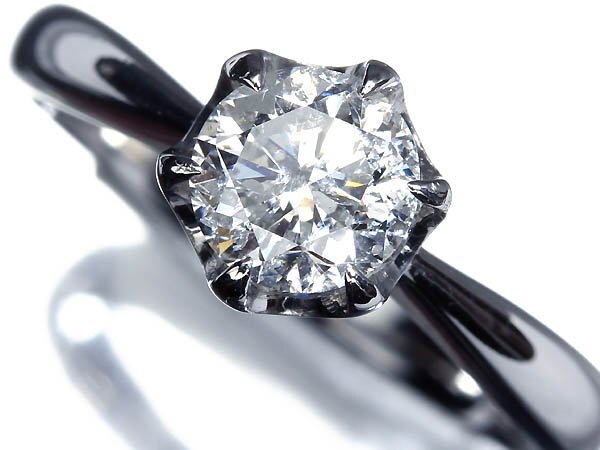 UU18551SS【1円～】新品【RK宝石】《Diamond》上質ダイヤモンド 特大1.043ct!! Pt900 超高級 一粒ダイヤ ソリティア リング ダイヤ