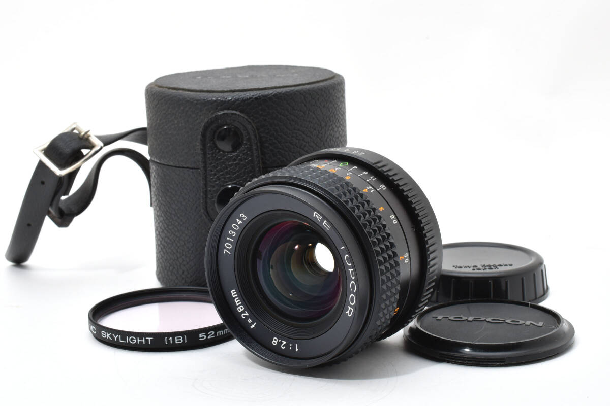 【超美品】トプコン トプコール TOPCON TOPCOR 28mm f/2.8 レンズ #456