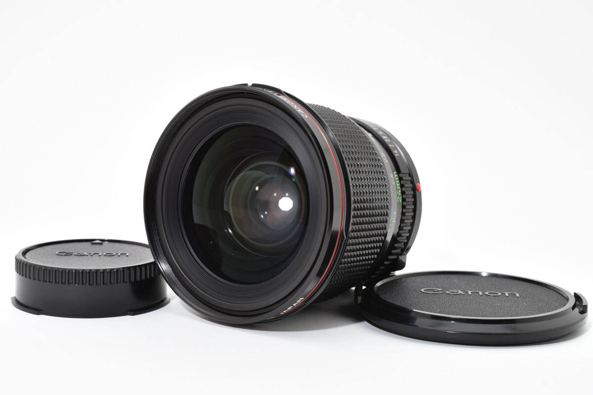 【美品】キヤノン Canon New FD NFD 24mm f1.4 L マニュアルフォーカス 広角レンズ #452