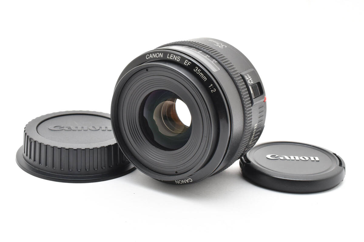【美品】Canon キヤノン EF 35mm f/2 オートフォーカス レンズ #422