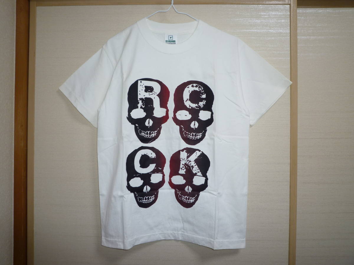 グリマー ＧＬＩＭＭＥＲ ROCK半袖Tシャツ白 Sサイズ
