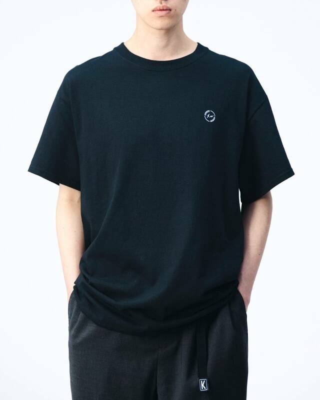 FUJIWARA&CO. BACK DOUBLE LOGO TEE Mサイズ / FRAGMENT 藤原ヒロシ　soph