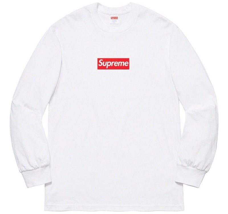 【国内正規未使用】2020AW Supreme Box Logo L/S Tee 白 Sサイズ / シュプリーム　ボックスロゴ　Tシャツ　ロンT