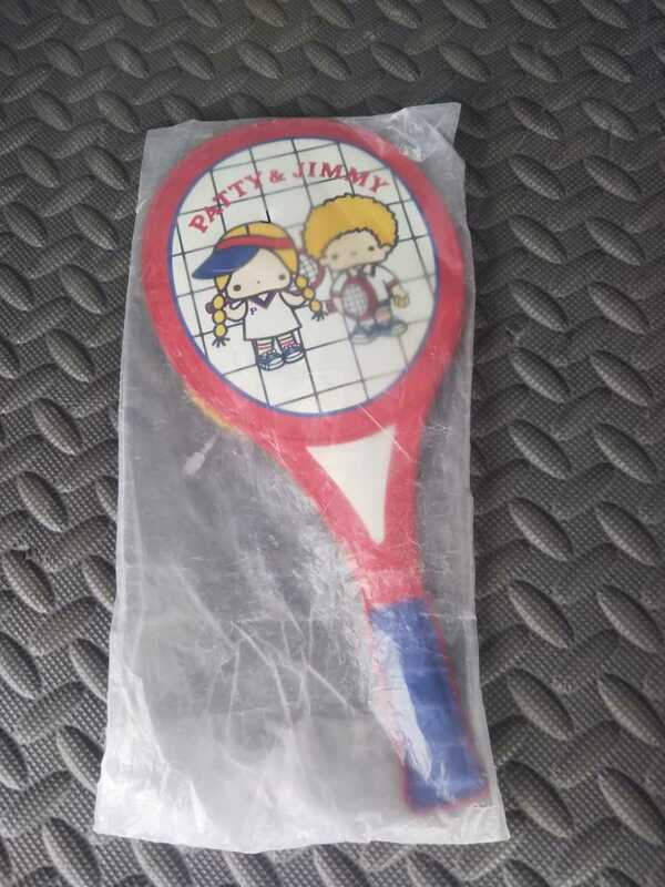 未使用 パティ&ジミー　ラケット型 パスケース テニス サンリオ Sanrio キャラクター ケース