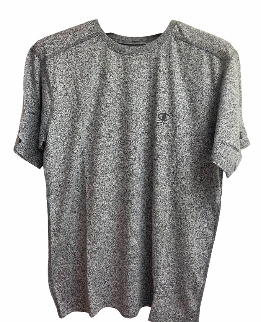 即決　チャンピオン Champion CPFU★新品タグ付き ロゴ柄 プリント 半袖Tシャツ/ダークブルー★メンズ 紳士★Lサイズ ￥4950