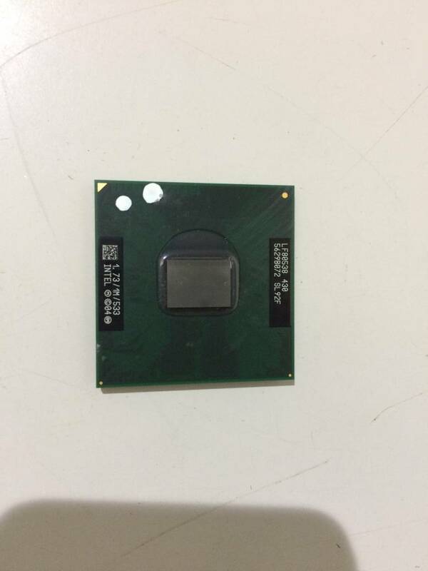 中古品 intel Celeron M 430 1.73GHz L2:1MB FSB:533MHz 現状品