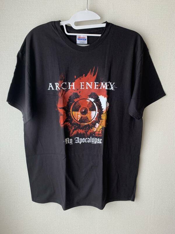 0514-006 正規品 服 ARCH ENEMY アーチ・エネミー メンズファッション メタルTシャツ ロック Tシャツ トップス Lサイズ