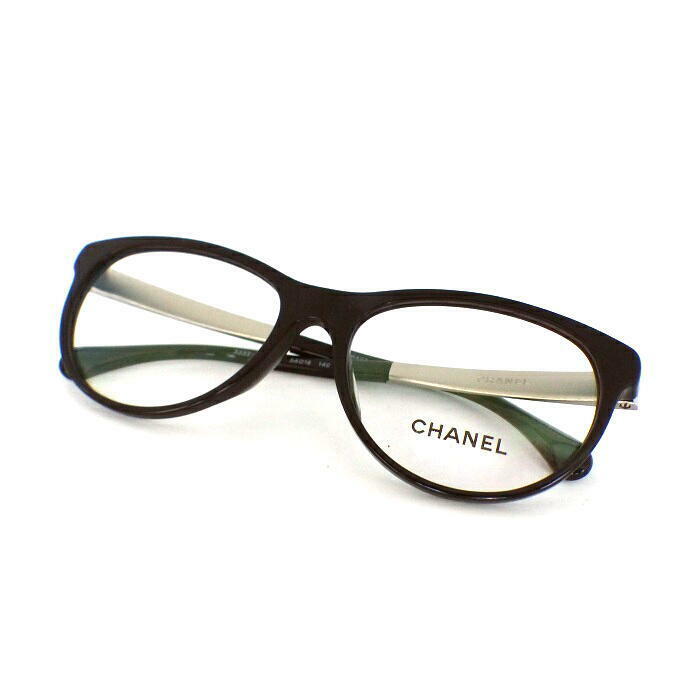 シャネル メガネ 眼鏡 新品 未使用 セルフレーム ココマーク サングラス ブラック 