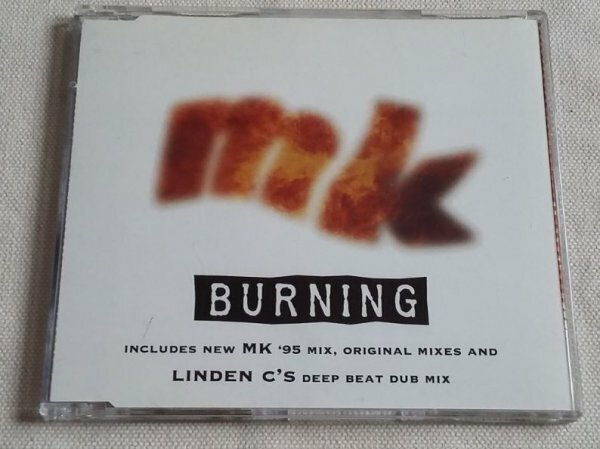 USMUS ★ 中古CD シングル MK : Burning 1995年 美品 ハウス