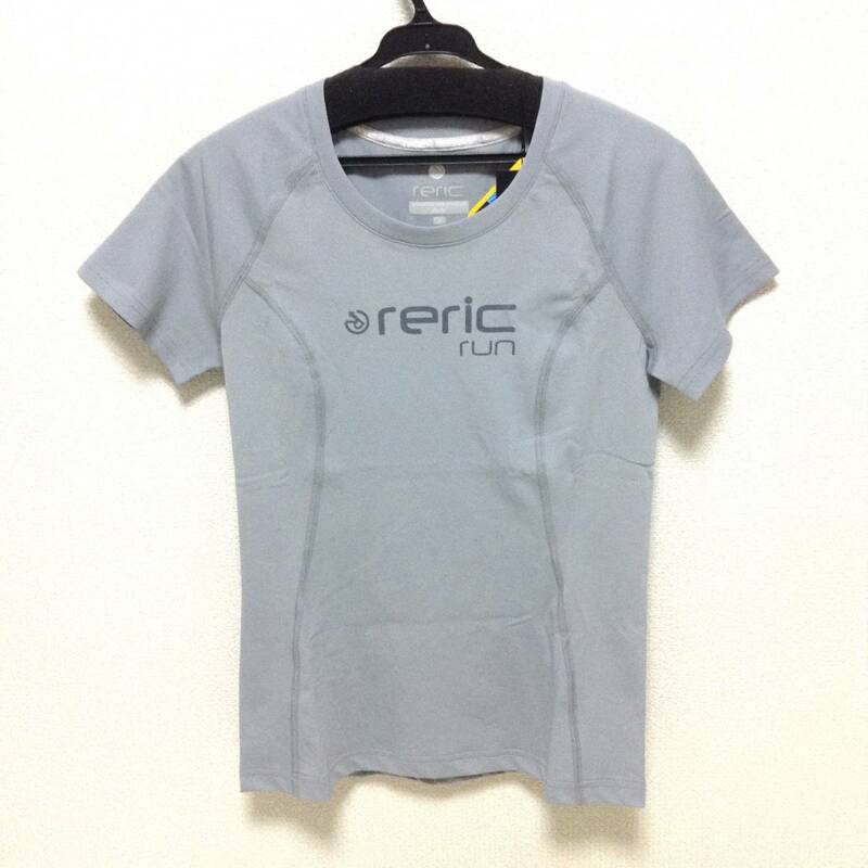 Tシャツ レディース 新品 未使用 Sサイズ ランニングウェア トレーニング reric グレー 匿名配送