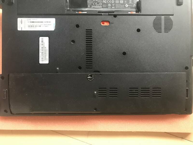 【裏ブタ】acer V3-571-H58D/LK 【中古】