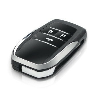 R1402：KEYYOU 3ボタン トヨタ トヨタカローラ RAV4 Toy43 変更されたフリップ 折りたたみ リモート 空白キーシェル