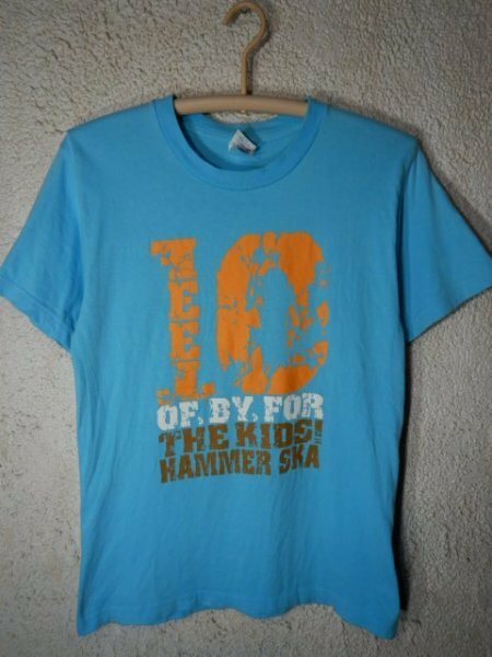 to2772　テンフィート　10FEET　hammer ska tour 2010　ツアー　半袖　tシャツ　バンド　ロック　人気　送料格安　