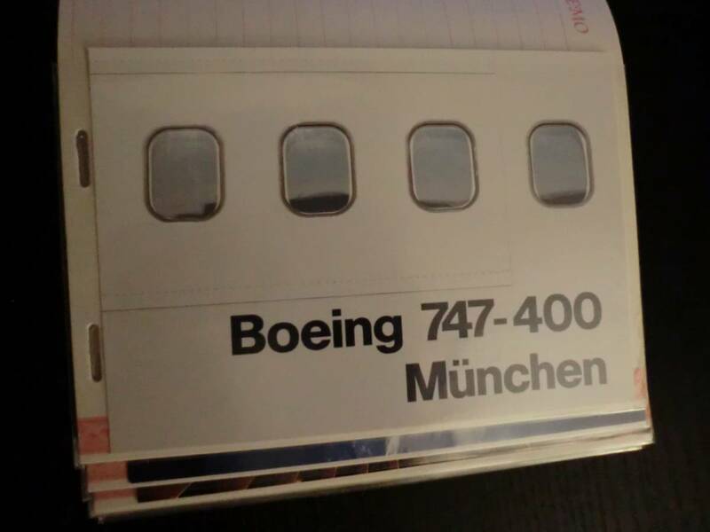 ドイツ ルフトハンザ 10/40 ルフトハンザ航空 航空機 非売品 ノベルティ 限定 ポストカード 絵葉書 飛行機 印刷物 インテリア オブジェ