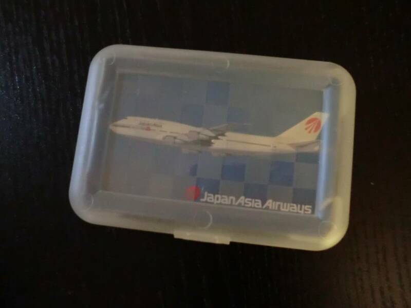 日本アジア航空 JAA 台湾 航空 非売品 限定品 未使用 ノベルティ 限定品 トランプ ケース入り レア物 飛行機 航空機 JAL 系列 アンティーク