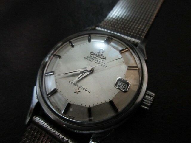 オメガ OMEGA Constellation Piepan 34mm Bracelet Watch 時計（中古）