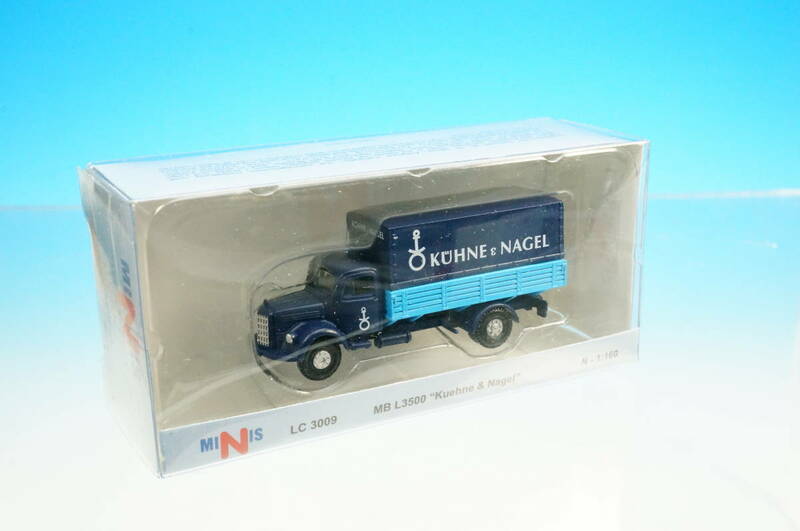 Lemke Minis LC 3009 MB L3500 Kuehne & Nagel (S=1/160,N Scale) Nゲージ