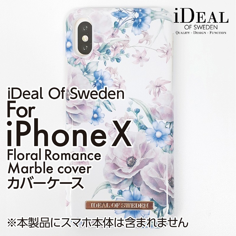 送料無料 新品未使用 スマフォケース iDEAL OF SWEDEN Floral Romance for iPhone X