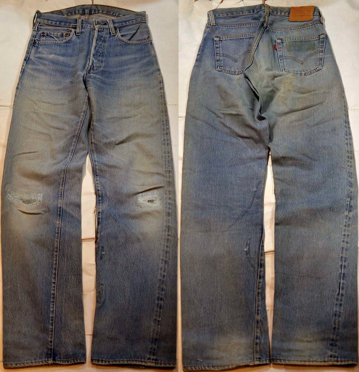 t669/LEVIS501赤耳 ヴィンテージ ロングレングス ヒゲ！良い風合いです
