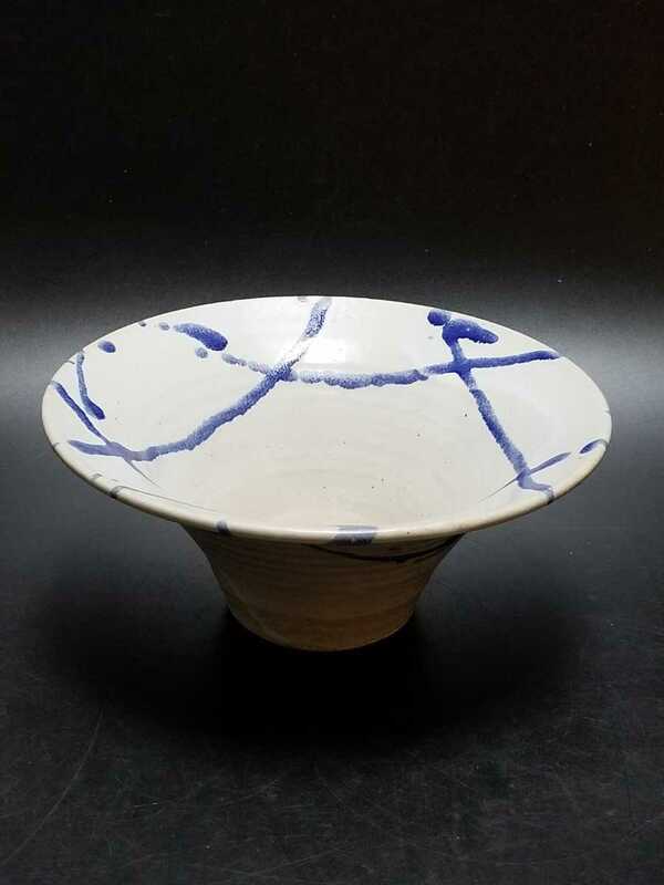【未使用】鎌倉 明月窯 盛鉢 高さ約9cm 陶器 和食器 盛皿 中鉢 