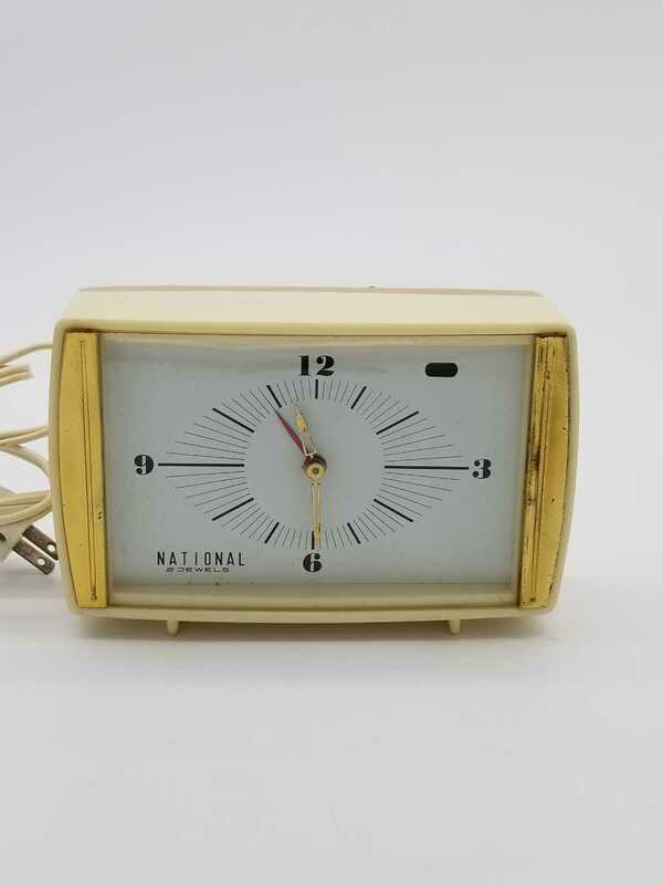 ナショナル 時間スイッチ12時間型 ゼンマイ時計式 高さ約11.5cm 昭和レトロ ヴィンテージ 時計 アナログ タイマー 
