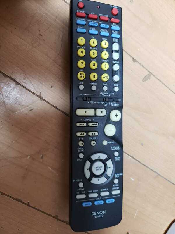 DENON デノン オーディオリモコン RC-979　中古