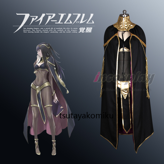 高品質 新作 ファイアーエムブレム 紋章の謎 tharja コスプレ衣装 風 ウィッグ 靴別売り